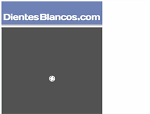 Tablet Screenshot of dientesblancos.com