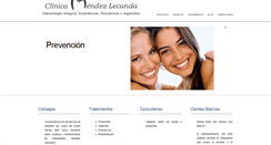 Desktop Screenshot of dientesblancos.com.mx