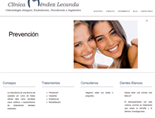 Tablet Screenshot of dientesblancos.com.mx